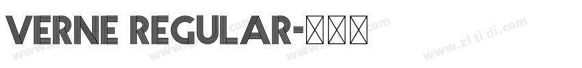 Verne Regular字体转换